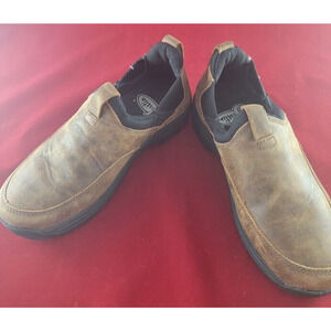 Justin 181 Men’s Size 8.5 Brown Leather Casual Boot Shoes – Western Style